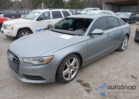 2014 Audi A6 3.0 Tdi Premium Plus из США, поврежденный, VIN WAUFMAFC3EN014083